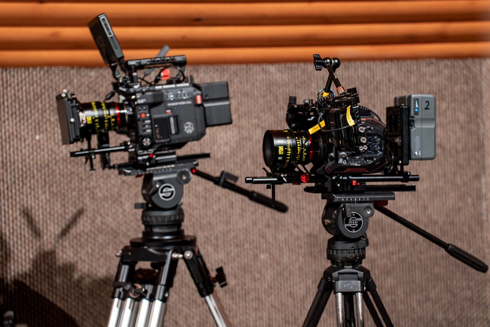Preparing cameras for the controlled comparison